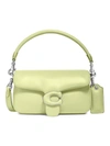 Coach Pillow Tabby 18 Leather Shoulder Bag In Lime Green