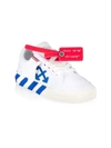 OFF-WHITE LITTLE KID'S & KID'S LOW-RISE STRAPPED VULCANIZED CANVAS SNEAKERS,400014735098