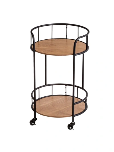 Honey-can-do Two-tier Rolling Side Table