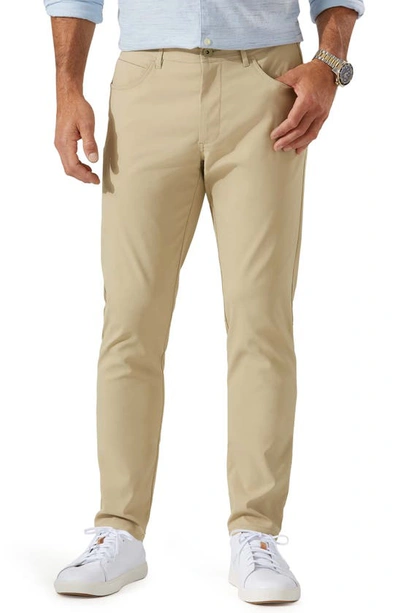 Tommy Bahama Islandzone Performance Recycled Polyester Blend Pants In Stone Khaki