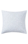 Matouk Schumacher Cora Euro Sham In Blue/ White