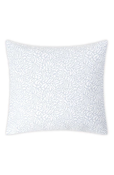 Matouk Cora Matelasse Sham In Mineral/ White