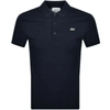 LACOSTE SPORT LACOSTE SHORT SLEEVED POLO T SHIRT NAVY
