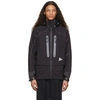 And Wander Black Pertex Shield Waterproof Technical Jacket In 10 Black