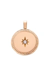 SETHI COUTURE CELESTE ROUND PENDANT,P1501-RG-01