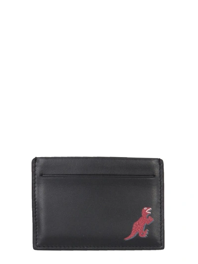 Ps By Paul Smith Leather Card Holder In Black