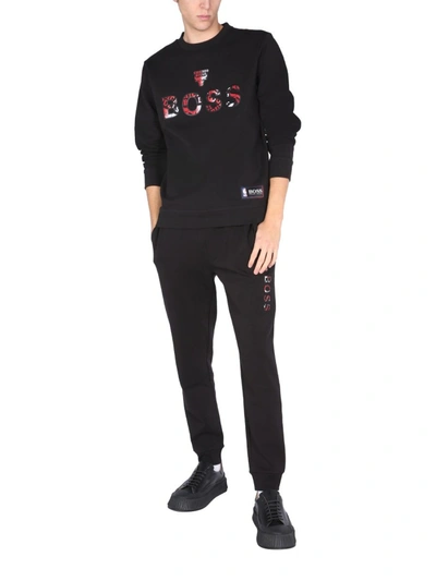 Hugo Boss Men's Black Other Materials Sweatshirt