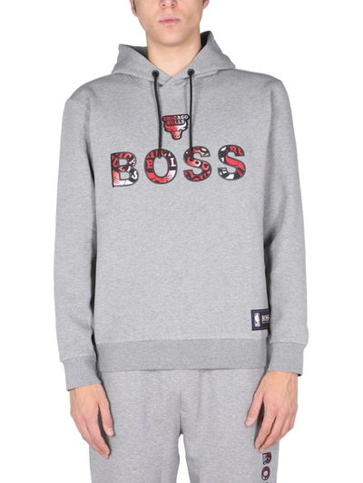 Hugo Boss Men's Grey Other Materials Sweatshirt