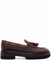 FRATELLI ROSSETTI FRATELLI ROSSETTI WOMEN'S BROWN LEATHER LOAFERS,659710423318 40