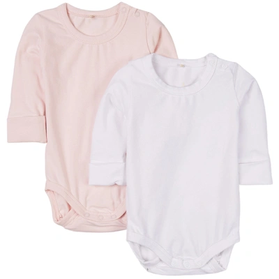 A Happy Brand 2-pack Baby Bodies In Pink