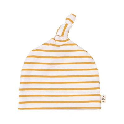 A Happy Brand Kids' Baby Beanie White In Yellow