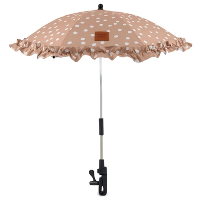 Buddy & Hope Flounce Dotted Parasol Pink