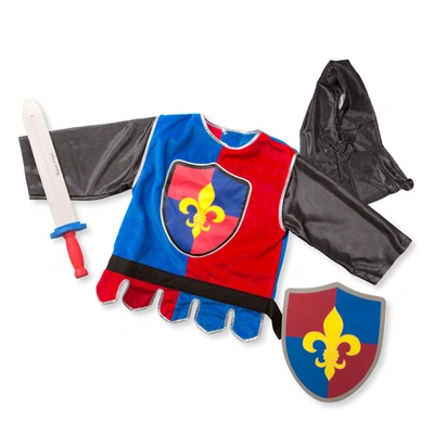 Melissa & Doug Knight Role Play Costume In Red