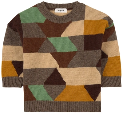 Tambere Kids' Knit Sweater Brown