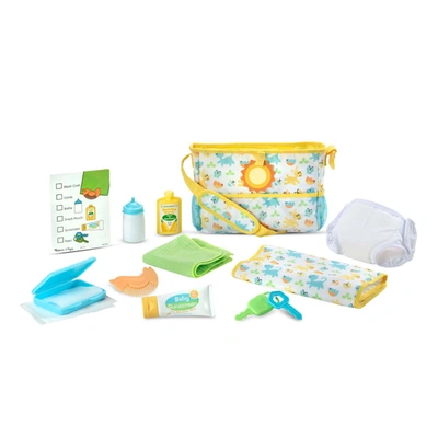 Melissa & Doug Melissa And Doug Mine To Love Travel Time Play Set In Yellow