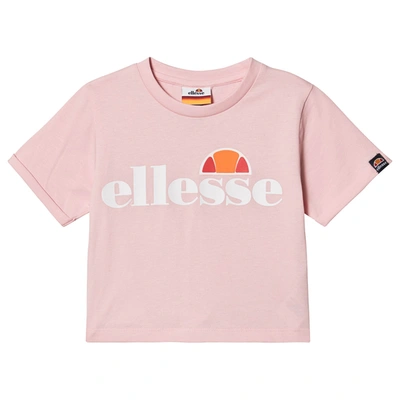 Ellesse Kids' Nicky Crop T-shirt Pink