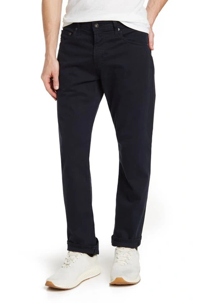 Ag Everett Sud Slim Straight Fit Trousers In Deep Navy