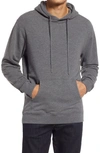 Peter Millar Lava Wash Stretch Cotton And Modal-blend Jersey Hoodie In Gale Grey