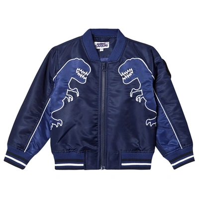 Fabric Flavours Kids' Navy Out Of This World Double Dino Bomber Jacket