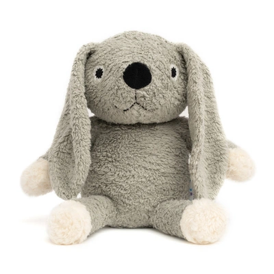Naturezoo Kids' Rabbit Xl 30 Cm Soft Toy Gray In Grey