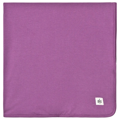 A Happy Brand Reversible Blanket Purple