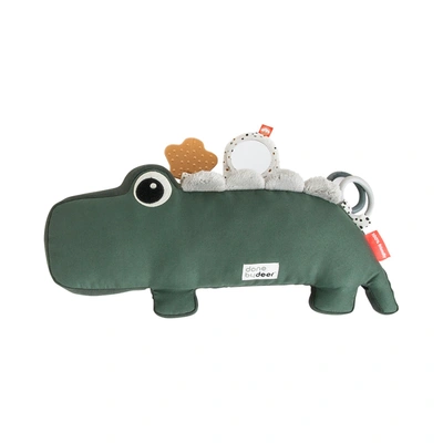 Done By Deer Babies' Tummy Time  Croco Activity Toy Green