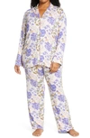 Nordstrom Lingerie Moonlight Pajamas In Pink Ice Secret Garden