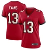 NIKE NIKE MIKE EVANS RED TAMPA BAY BUCCANEERS GAME PLAYER JERSEY,67NW-TBGH-8BF-2NA
