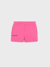 Pangaia 365 Pprmint™ Unisex Organic Cotton Sweat Shorts In Flamingo Pink