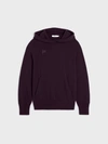 PANGAIA ARCHIVE WOMEN RECYCLED CASHMERE HOODIE — AUBERGINE PURPLE US2
