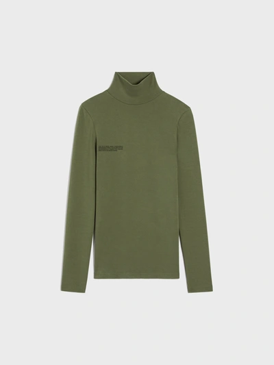 Pangaia Move Turtleneck In Rosemary Green