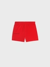 Pangaia Archive Organic Cotton Pajama Shorts With C In Apple Red