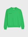 Pangaia Organic Cotton 365 Sweatshirt In Jade Green