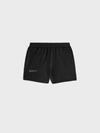Pangaia 365 Pprmint™ Unisex Organic Cotton Sweat Shorts In Black