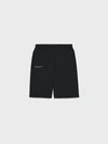 Pangaia 365 Pprmint™ Unisex Organic Cotton Sweat Shorts In Black