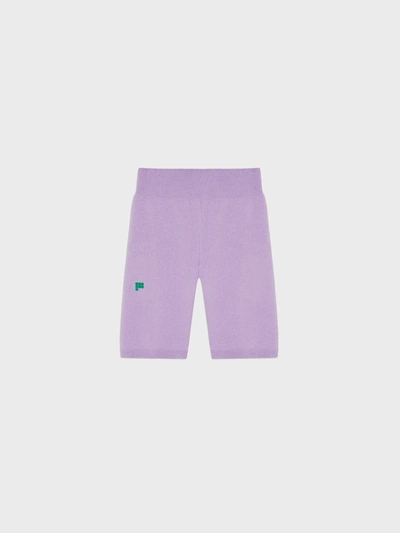 Pangaia Archive Women's Recycled Cashmere Bike Shorts — Orchid Purple Us10