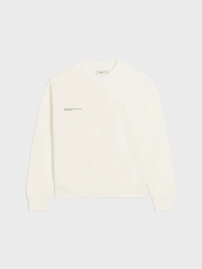 Pangaia Womens 365 Heavyweight Sweatshirt In Off-white