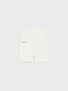 Pangaia 365 Organic Cotton Long Shorts In Off-white
