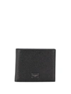 DOLCE & GABBANA DAUPHINE CALFSKIN BIFOLD WALLET WITH BRANDED TAG,2474324