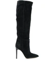 Paris Texas High Black Patent Leather Boot In Black