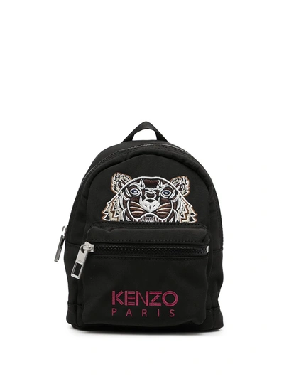 Kenzo Mini Tiger Backpack In Black