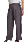Standards & Practices Clare Lace Stripe Pants In Light Purple