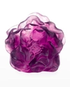 Daum Camelia Violet Decorative Flower