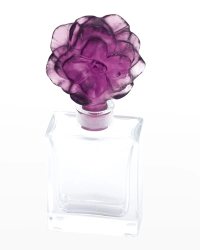 Daum Camelia Violet Perfume Bottle