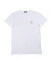 Versace Medusa Logo Crewneck T-shirt In White