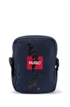 HUGO REPORTER BAG WITH LOGO AND JAPANESE IDEOGRAM