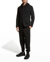 Theory Men's Clinton Precision Ponte Blazer In Black