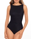 Miraclesuit Regatta Tummy-control One-piece Swimsuit Women's Swimsuit In Black