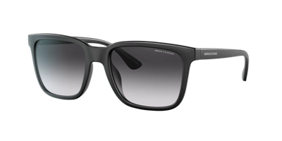 Armani Exchange Man Sunglasses Ax4112su In Grey Gradient Blue