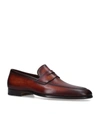 MAGNANNI LEATHER DELOS DRESS LOAFERS,17474677